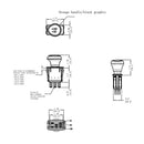 Blade Clutch PTO Switch for Troy-Bilt TB2454 TB2350 Super Bronco 50XP 54XP Mustang Z42 Z46 XP 46 54 42 50 60 XP