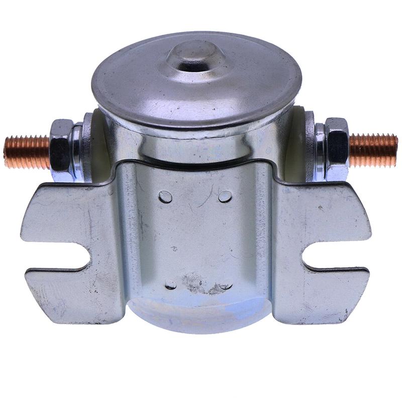 24 Volt 4 Terminal Continuous Duty Switch Solenoid Relay 1114239 1114536 AT57170 for Truck Tractor Excavator Bulldozer Generator Set