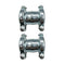 2 PCS 42mm Coupling 4069801 for Hitachi Excavator EX100-2 EX150 EX200 EX220 EX270 ZX210W ZX240K ZX270 ZX70B ZX75US-3 ZX80LCK MA200 RX2000 IZX210