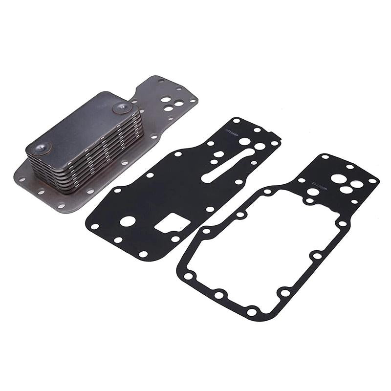 Oil Cooler With Gaskets 3959031 4896407 for Cummins Engine 4B3.9 6B5.9 6C8.3 B3.3 B4.5 Dodge Truck Ram 2500 3500 4000