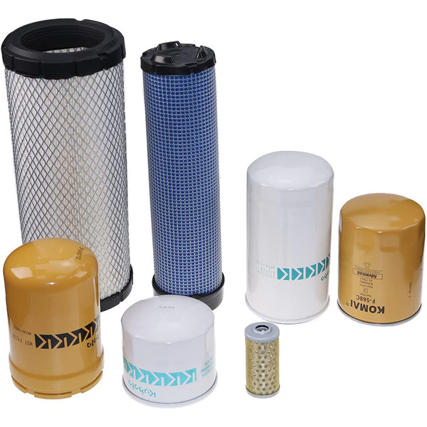 Filter Kit TC630-93230 TC630-93220 HH164-32430 1G311-43380 1J800-43170 HHTA0-59900 HHTA0-37710 for Kubota Tractor L4701