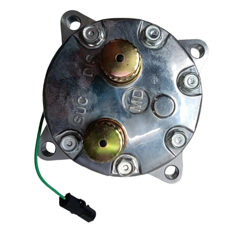 2 Grooves Sanden SD7H15 A/C Compressor 1990760C2 for CASE Wheel Loader 921C