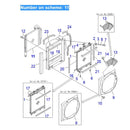 Hydraulic Oil Cooler 20T-03-81211 for Komatsu Excavator PC30R-8 PC35R-8 PC40R-8 PC45R-8