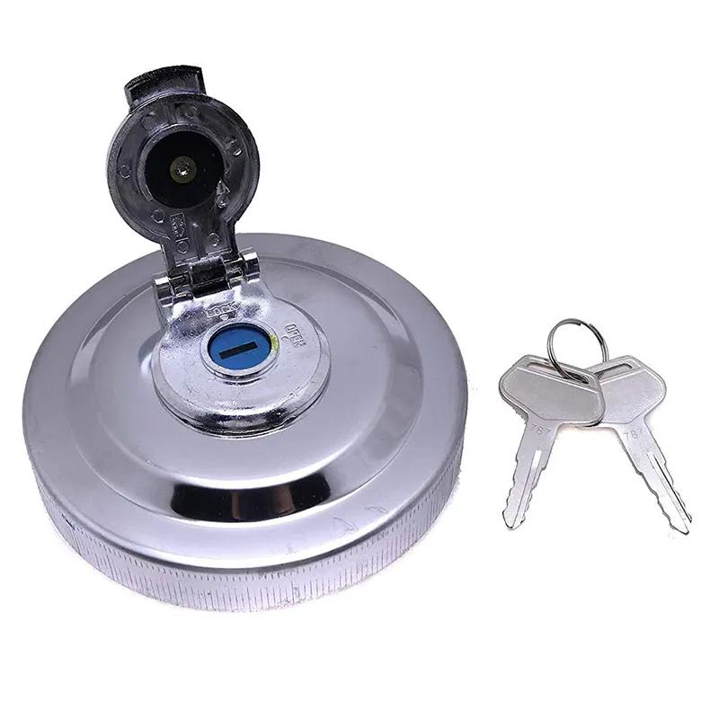 Fuel Cap with 2 Keys 20Y-04-11160 Komatsu Excavator PC360-7 PC300-8 PC290-8K PC240-8K PC220LC-8 PC200-7