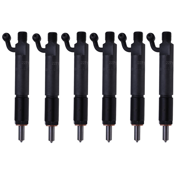 6 Pcs Fuel Injector 227-1028 for Caterpillar CAT Engine 3046 Excavator 315C 315CL E315C