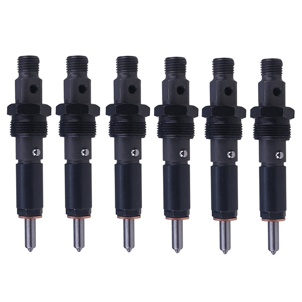 6 PCS Fuel Injector 3897596 3967597 0432131753 for Cummins Engine 6BTA 5.9L