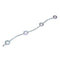 Fuel Pipe 131606570 for Perkins 104-19 104-22 Engine