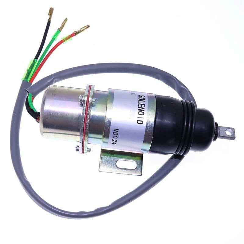 Solénoïde d'arrêt de rechange 24 V 716/30097 pour JCB Construction JZ70 JS70 – valves-solénoïde Solénoïde d'arrêt de rechange 24 V 716/30097 pour JCB Construction JZ70 JS70 – valves-solénoïde