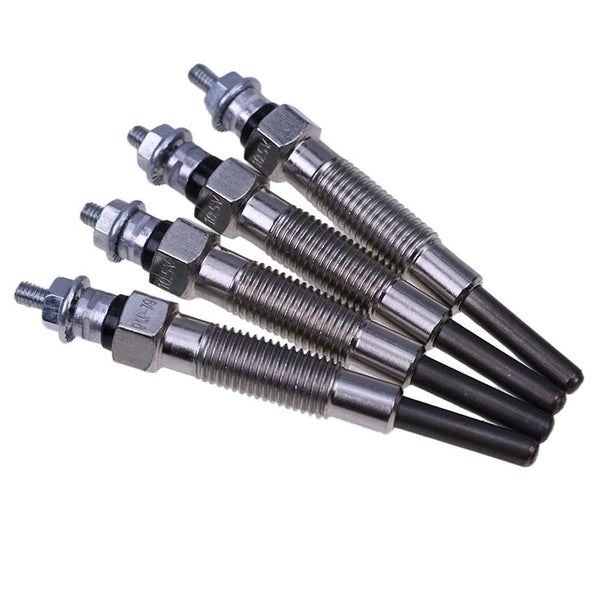 4 Pieces 12V Glow Plug 32A66-04101 for Mitsubishi Engine S4Q2 S4S Forklift F18B FD28 FD35A
