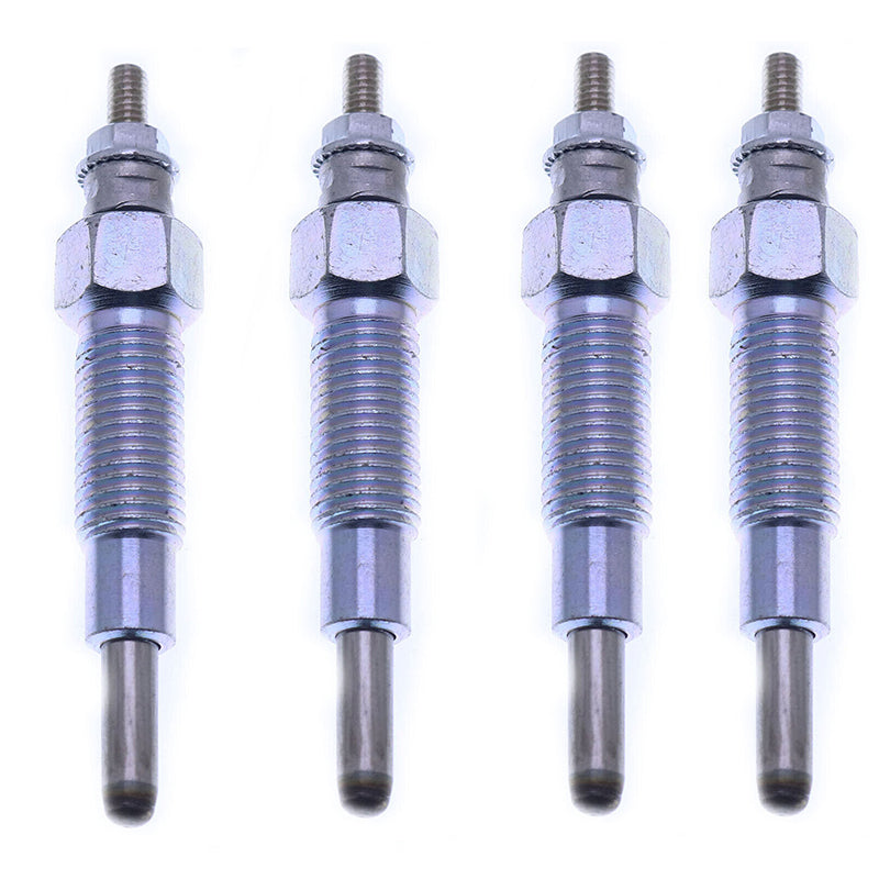 4 PCS Glow Plug 3974953 for Kubota Engine V1702 Bobcat Loader 643 645 743 743B 1600