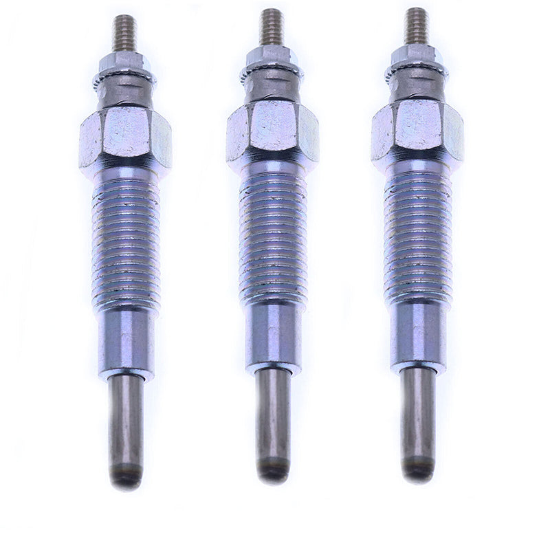 3 PCS Glow Plug 3974953 for Kubota Engine D1402 Bobcat Loader 643 645 743 743B 1600