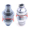 Male & Female Flat Face Coupler Kit 47396760 47396761 for CASE Compact Track & Skid Steer Loaders