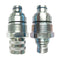 Male & Female Flat Face Coupler Kit 47396760 47396761 for CASE Compact Track & Skid Steer Loaders