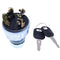 Ignition Starter Switch 163-2660 with 2 Keys for Caterpillar CAT Engine 3054 Backhoe Loader 416C 426C 428C 436C 438C