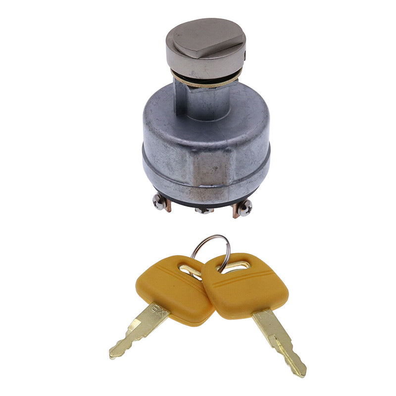 Ignition Switch FYD00005609 With 2 Keys for Yanmar Engine 3TNV88F 4TNV88C 4TNV98C John Deere Excavator 30G 35G 50G 60G