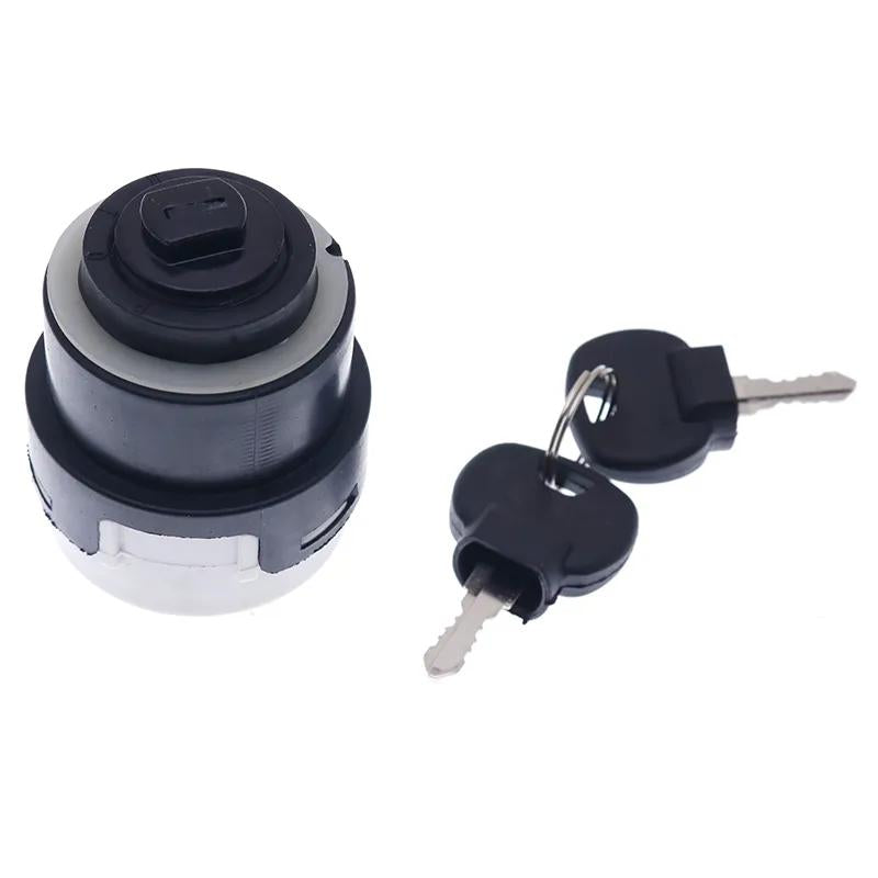 Ignition Switch With 2 Keys 85804674 for New Holland 555E 575E 655E 675E B110 B110B B115 B115B B90B B95 B95B