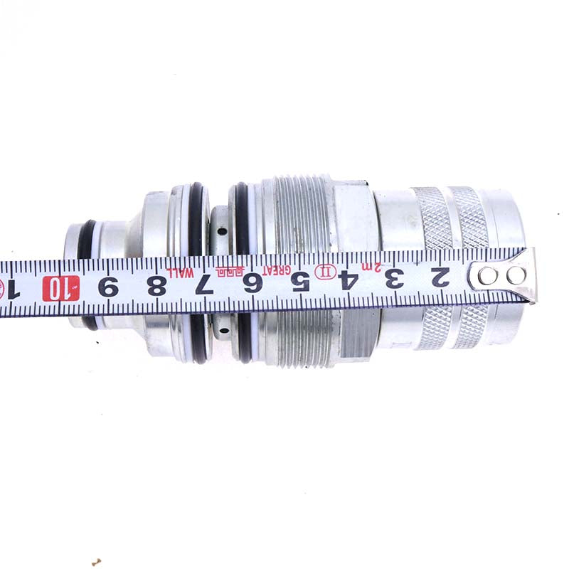 Male & Female Flat Face Coupler Kit V0511-77140 V0511-77150 Kubota Loader SVL75 SVL90C SVL90-2 SVL90 SVL75C SVL75-2