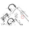 Operator Presence Cable GX23336 for John Deere Mower JS25 JS28 JS35 JS45 JM26 JM36
