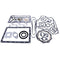 D1005 Engine Full Gasket Set for Kubota B2100 B2301HSD B2320 B2601HSD B7500 B7510 BX2660 BX2670 BX2680 ZD326