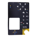 Platform Control Panel Decal 82417GT 82417 for Genie GS-2668 RT GS-3384 GS-3390 GS-4390 GS-5390