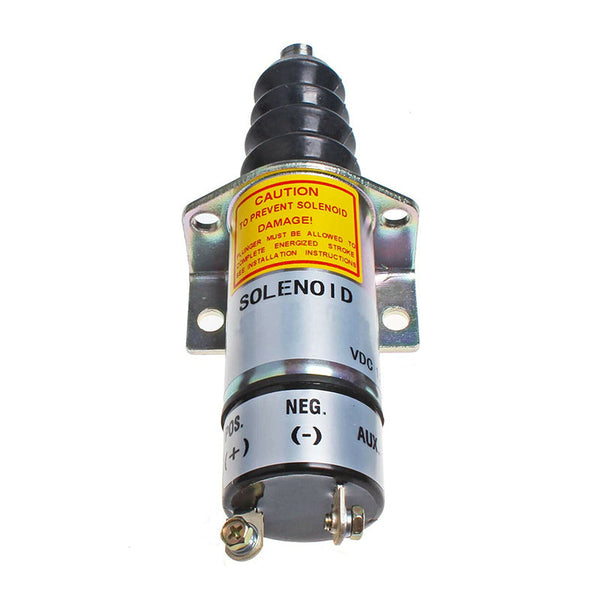Shutoff Solenoid 1500-2047 1502-12C6U1B2S1 for Woodward Engine 12V