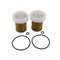 2X Fuel Filter 31A6200317 for Mahindra 2216 2415 2516 3016 3316 Max 26 Max 25
