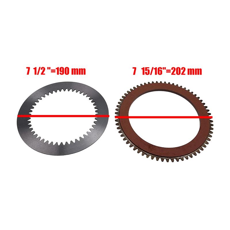 Steering Clutch Set 10E-22-21320 12Pcs &104-22-33321 14Pcs for Komatsu D20A D20P D21A D21P Full Set fit-6-7-8 series