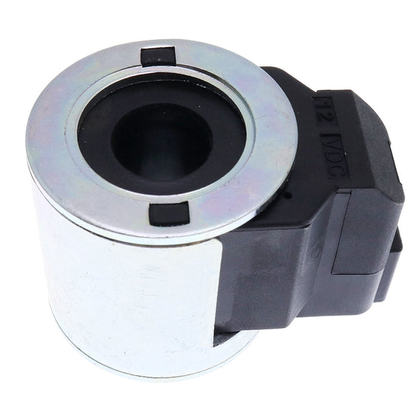 Solenoid Coil 12V 6691649 Control Valve on Bobcat Trench Compactor Chipper Shutoff Valve fit Bobcat Skid Steer Loader
