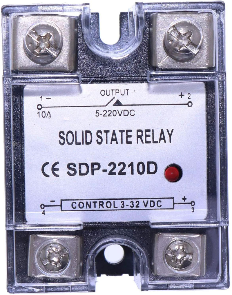 Solid State Relay SSR DC-DC 10A 3-32VDC/5-220VDC 10A Replace Crydom D1D12/D2D12