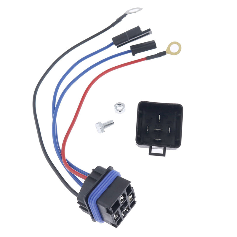 Starter Relay Kit AM107421 for Kawasaki Engine FC420V John Deere Tractor 130 160 165 170 175 180 185 316 Mower GX75 GX95 RX63 SX75 SX95 SRX75 SRX95