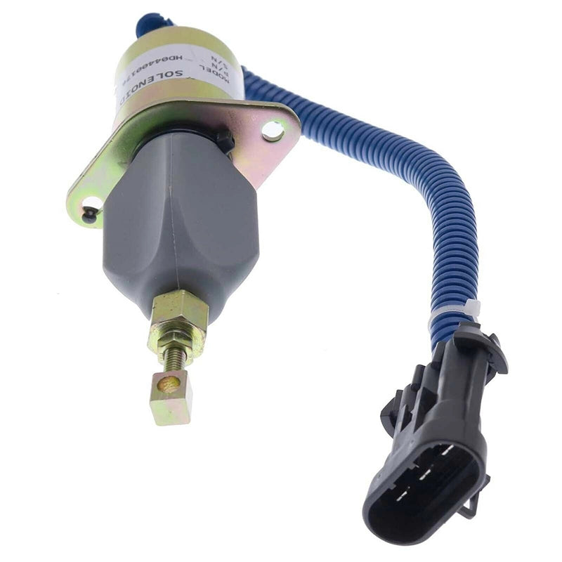 Fuel Shut Off Solenoid Without Bracket 4089577 for Cummins Engine 5.9L Dodge Ram Pickup Truck 2500 3500