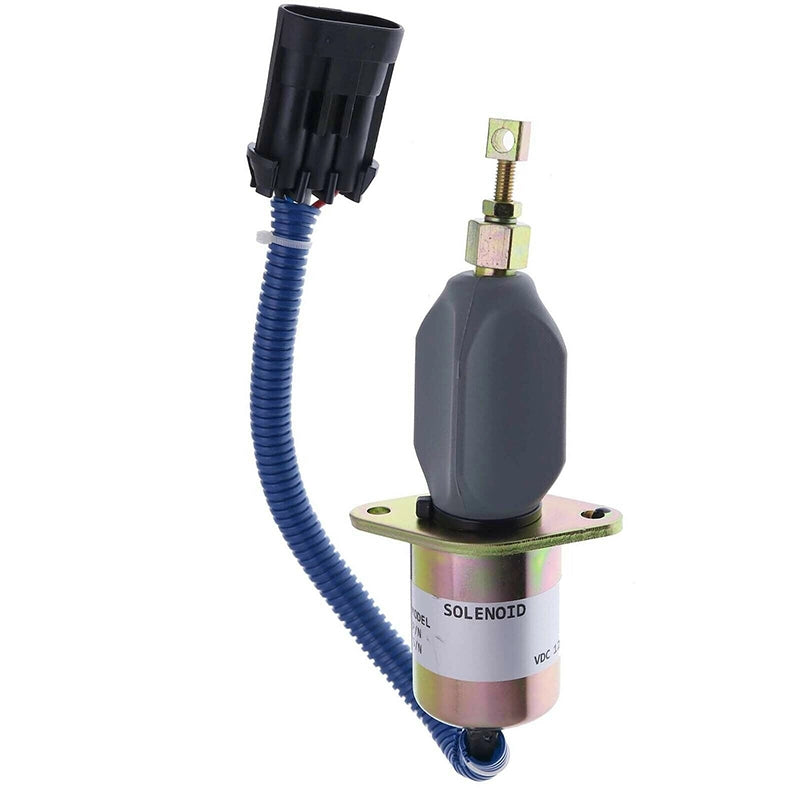 Fuel Shut Off Solenoid Without Bracket 4089577 for Cummins Engine 5.9L Dodge Ram Pickup Truck 2500 3500