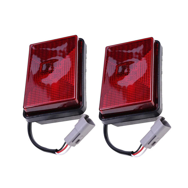 2Pcs Stop & Tail Lamp 142-7503 for Caterpillar CAT 216 228 236 247 248 267 287 216B 226B 232B 236B 242B 247B 252B 257B 267B 268B