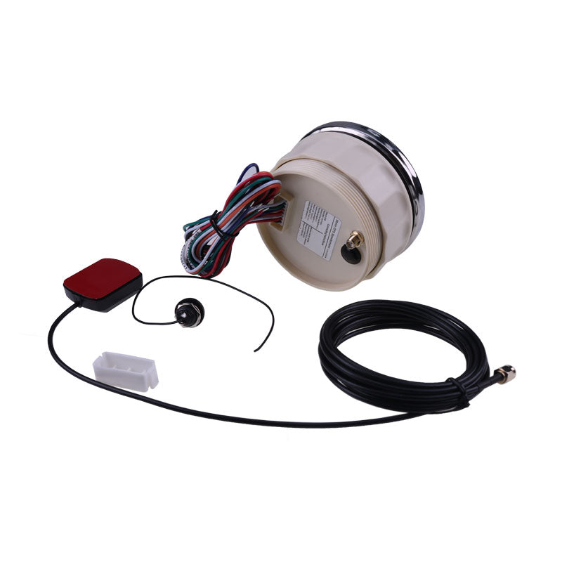 Universal GPS Speedometer 125MPH Odometer Adjustable for Boat Car Truck Motorcycle 3 3/8 12V 24V with Backlight