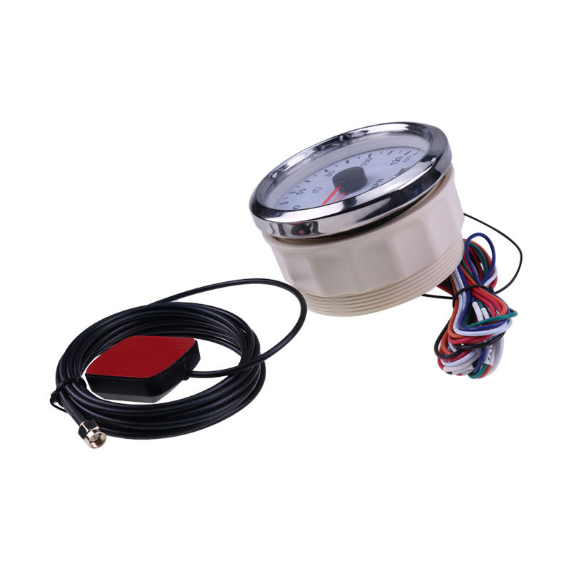Universal GPS Speedometer 125MPH Odometer Adjustable for Boat Car Truck Motorcycle 3 3/8 12V 24V with Backlight