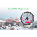 Universal GPS Speedometer 125MPH Odometer Adjustable for Boat Car Truck Motorcycle 3 3/8 12V 24V with Backlight
