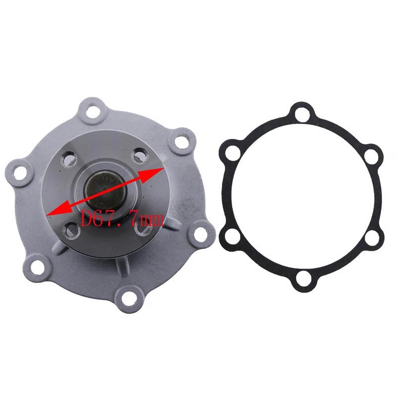 6 Bolts Water Pump 16120-10940-71 for Toyota Engine 5P 2J Forklift 2FG28 2FG30 FG28 60-3FG20 60-3FG25 60-4FG20 60-4FG23 60-4FG25 60-FG23